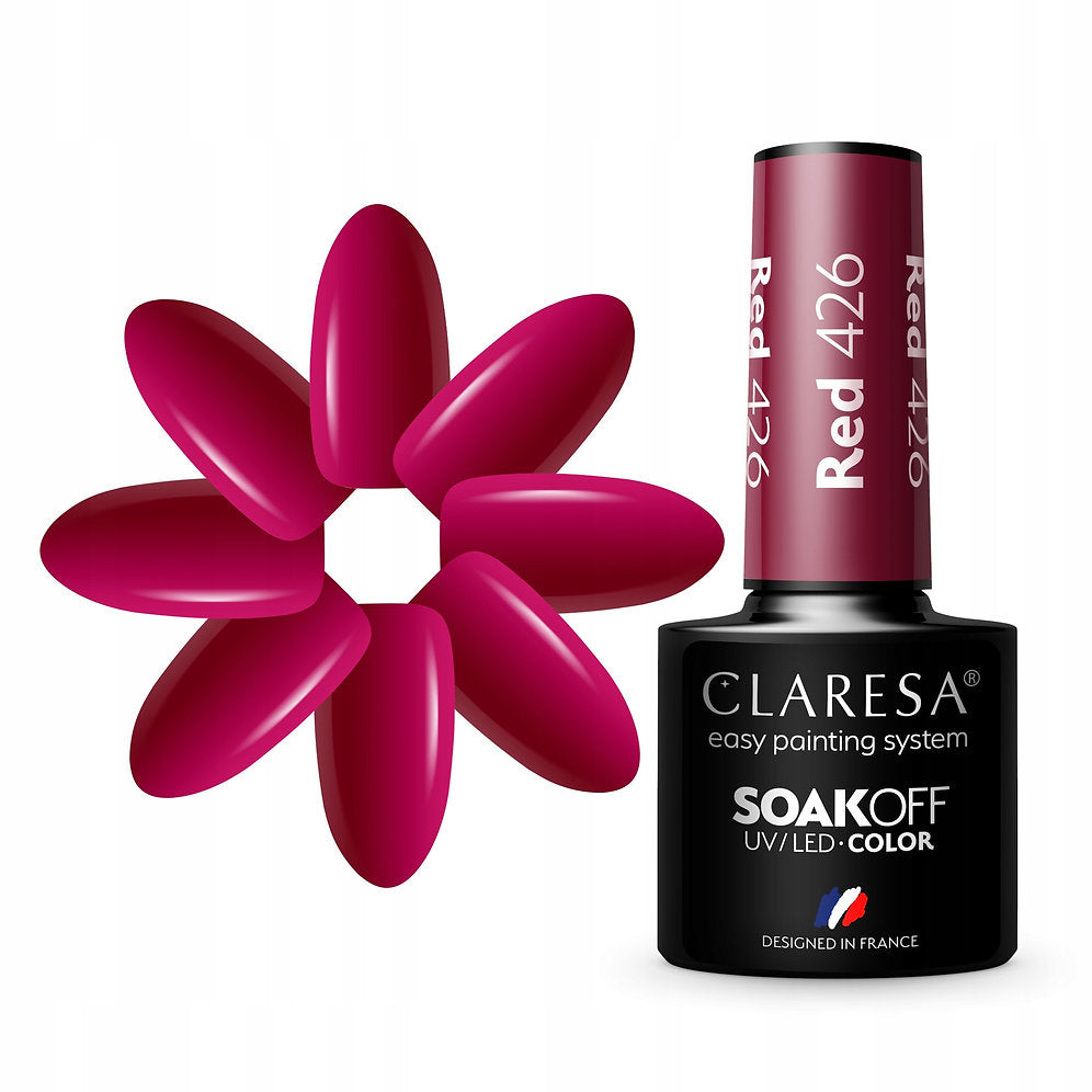Claresa RED 426 Gel Polish 5 ml