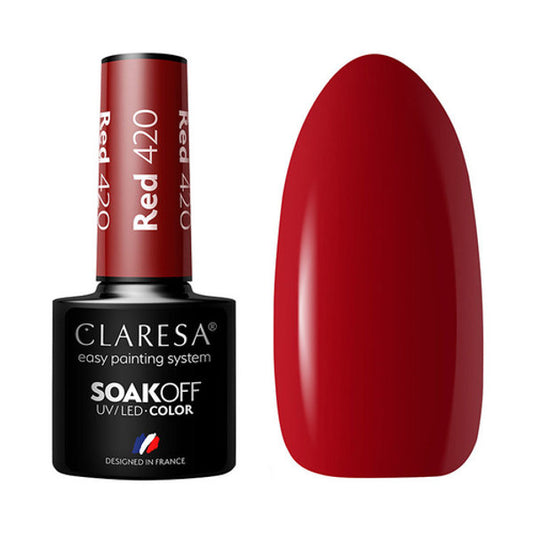 Claresa RED 420 Gel Polish 5 ml