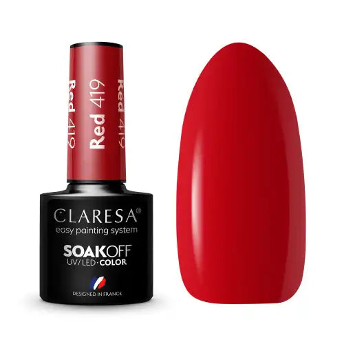 Claresa RED 419 Gel Polish 5 ml