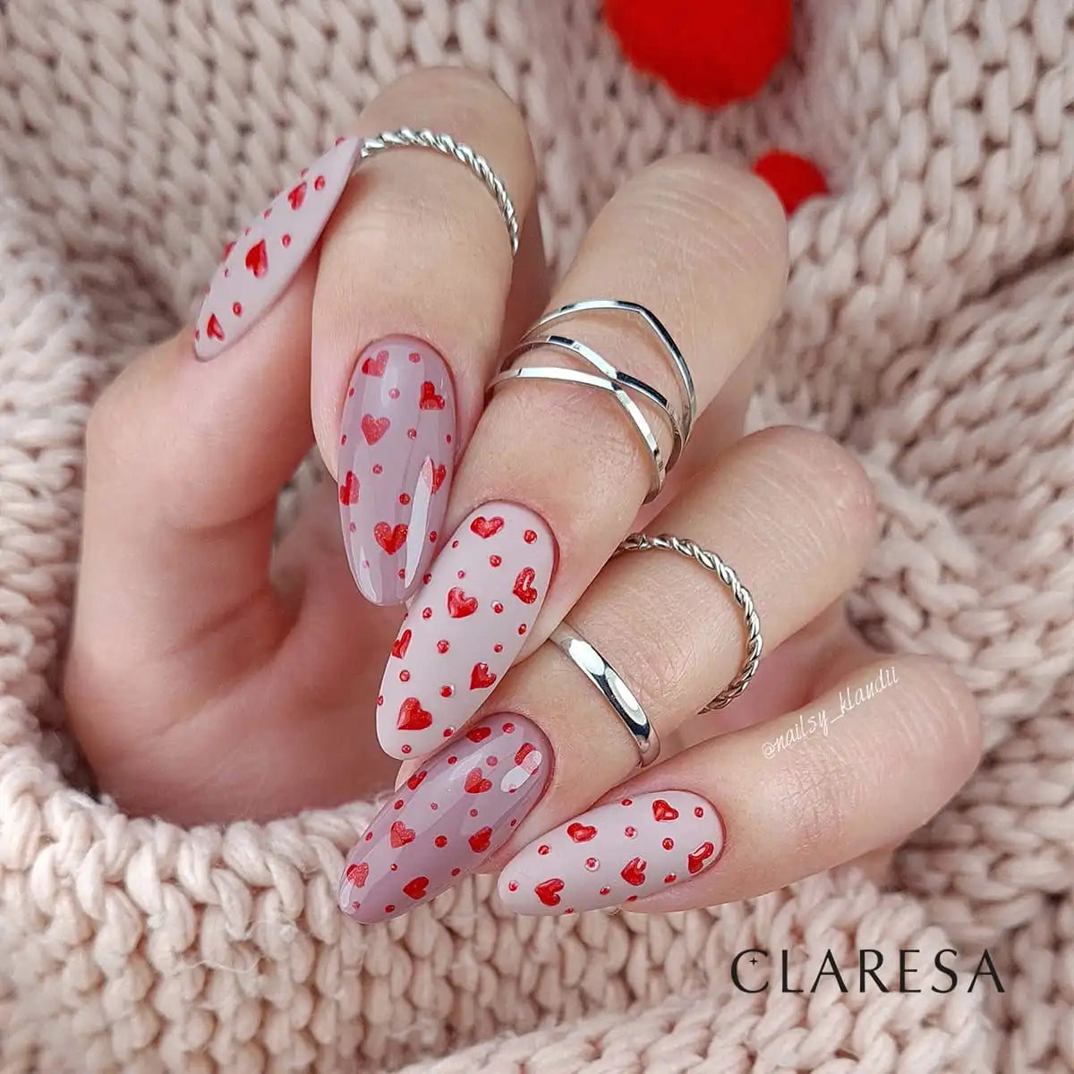 Claresa RED 411 Gel Polish 5 ml