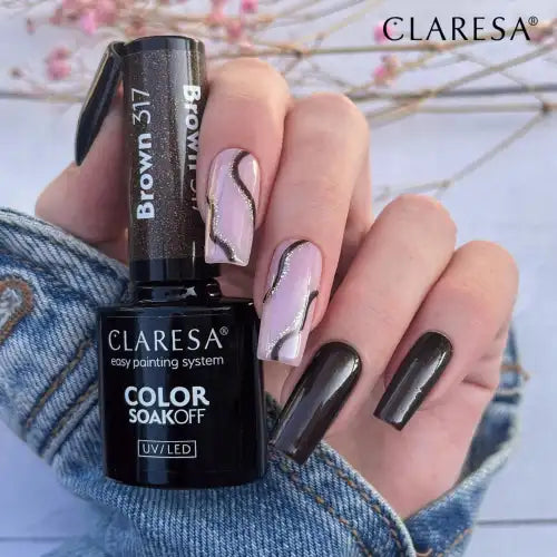 Claresa BROWN 317 Gel Polish 5 ml