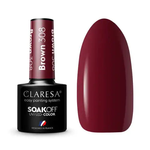 Claresa BROWN 308 Gel Polish 5 ml