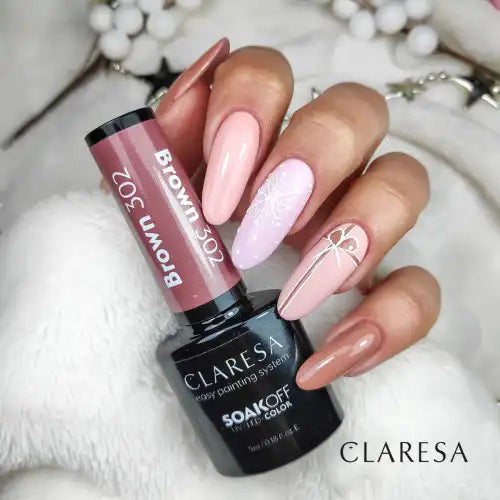 Claresa BROWN 302 Gel Polish 5 ml