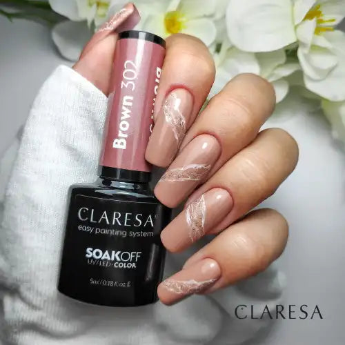 Claresa BROWN 302 Gel Polish 5 ml
