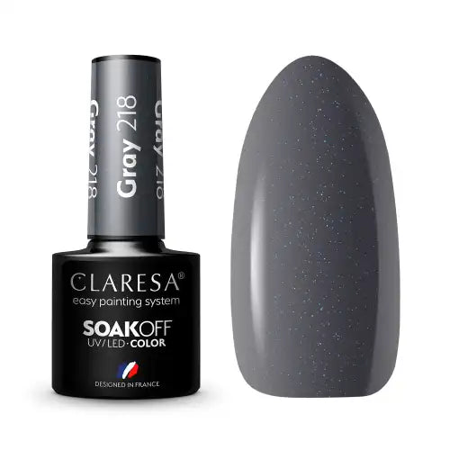Claresa GRAY 218 Gel Polish 5 ml