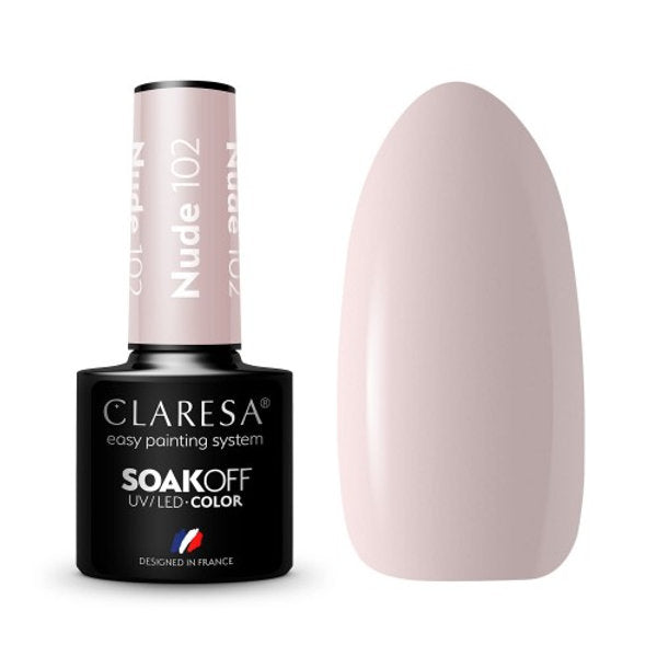 Claresa NUDE 102 Gel Polish 5 ml