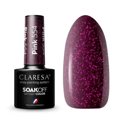 Claresa PINK 554 Gel Polish 5 ml