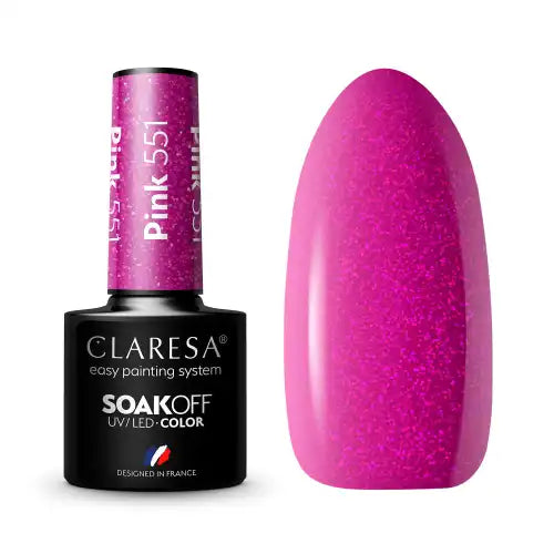 Claresa PINK 551 Gel Polish 5 ml