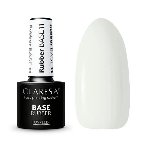 Claresa RUBBER BASE 11 (clear – perfect coat under gel ) 5g