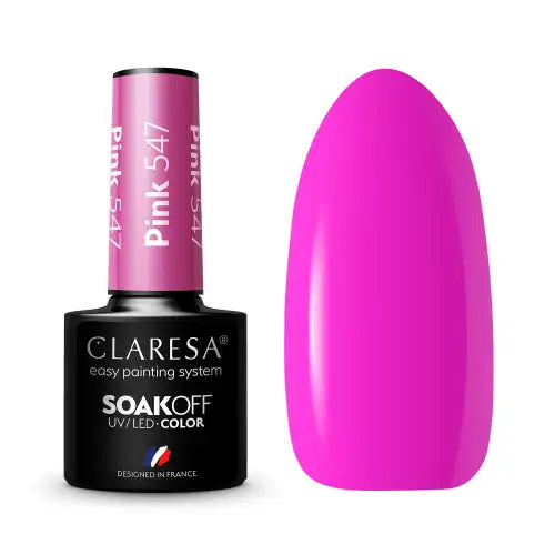 Claresa PINK 547 Gel Polish 5 ml