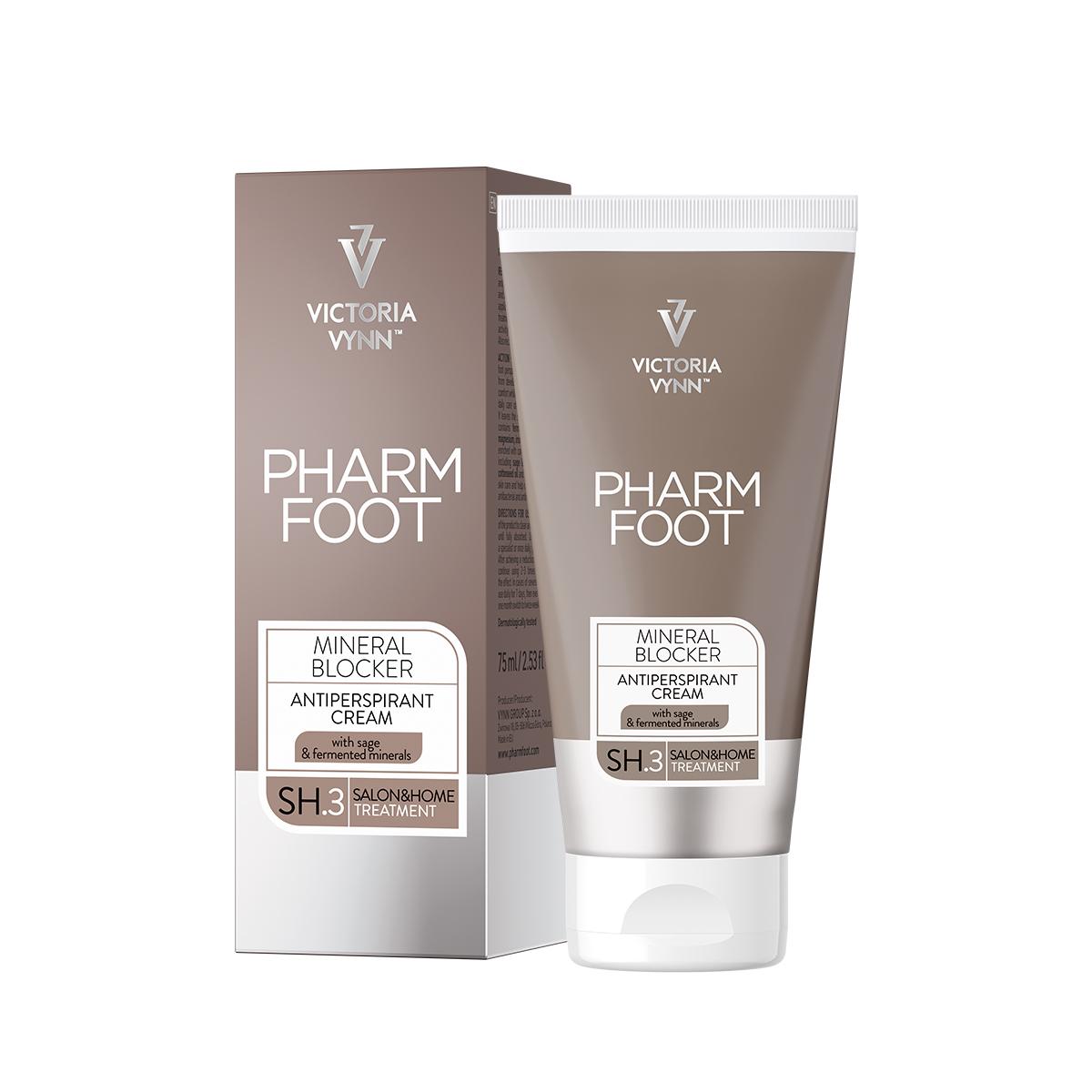 MINERAL BLOCKER ANTIPERSPIRANT FOOT CREAM 75ML