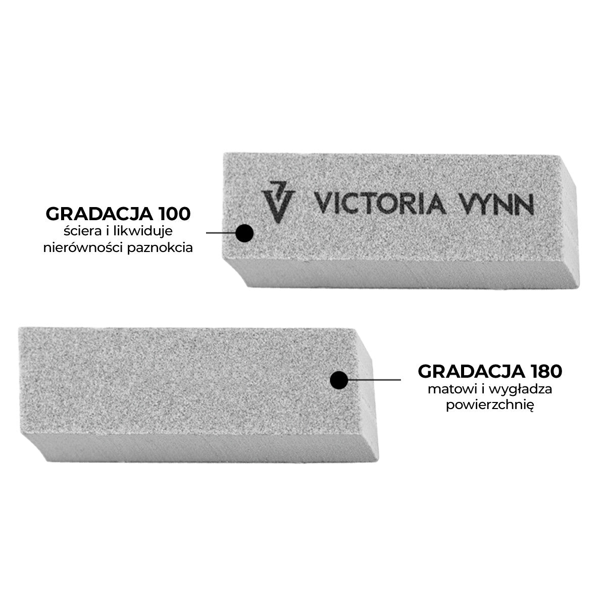 MINI NAIL BUFFER 100/180 1/50 pcs