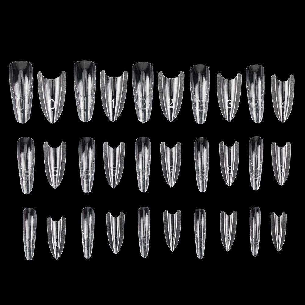 Sandwich dual forms for building nails, oval, 15 sizes, 240 pcs.