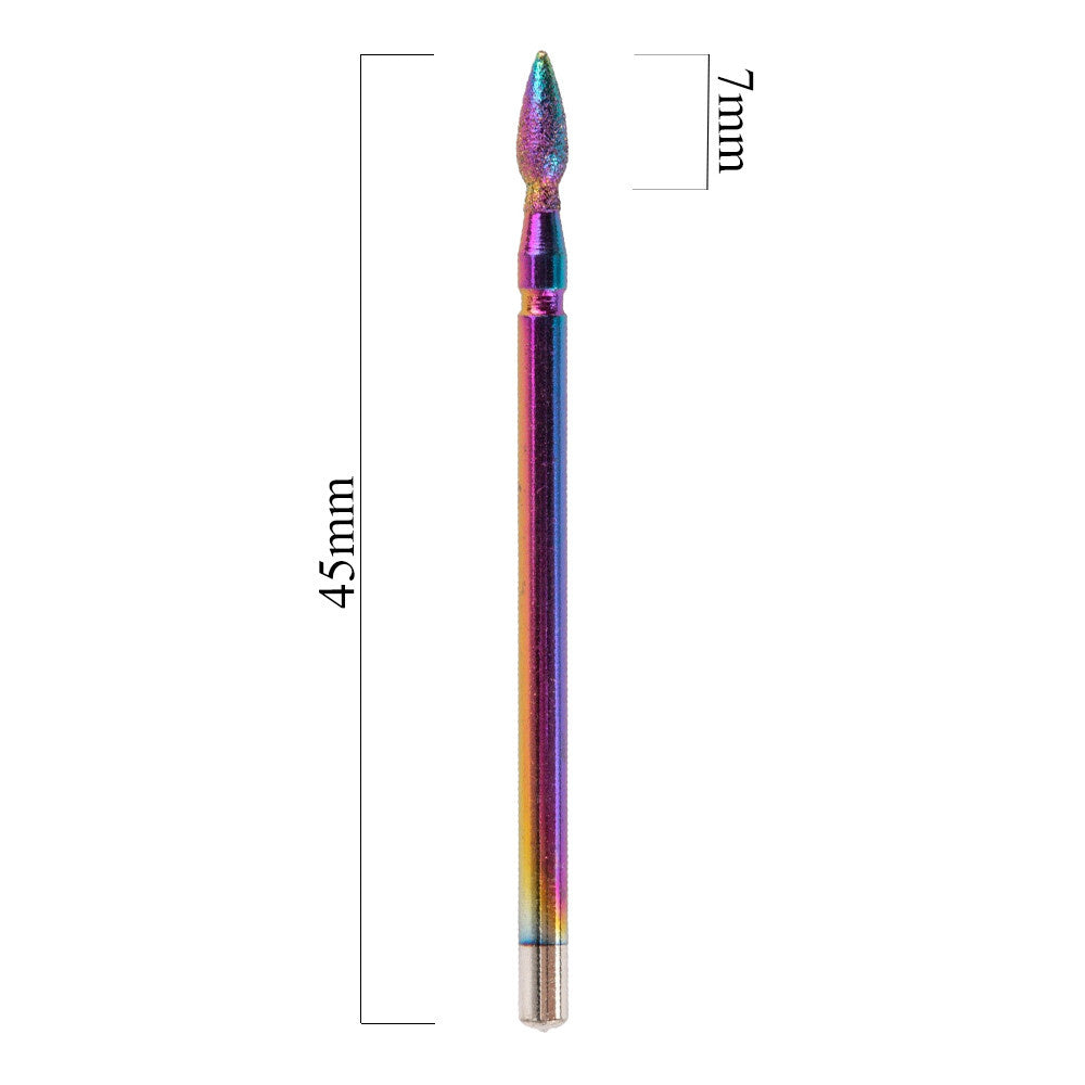 Diamond Unicorn Rainbow Teardrop Mini Cutter No. 26