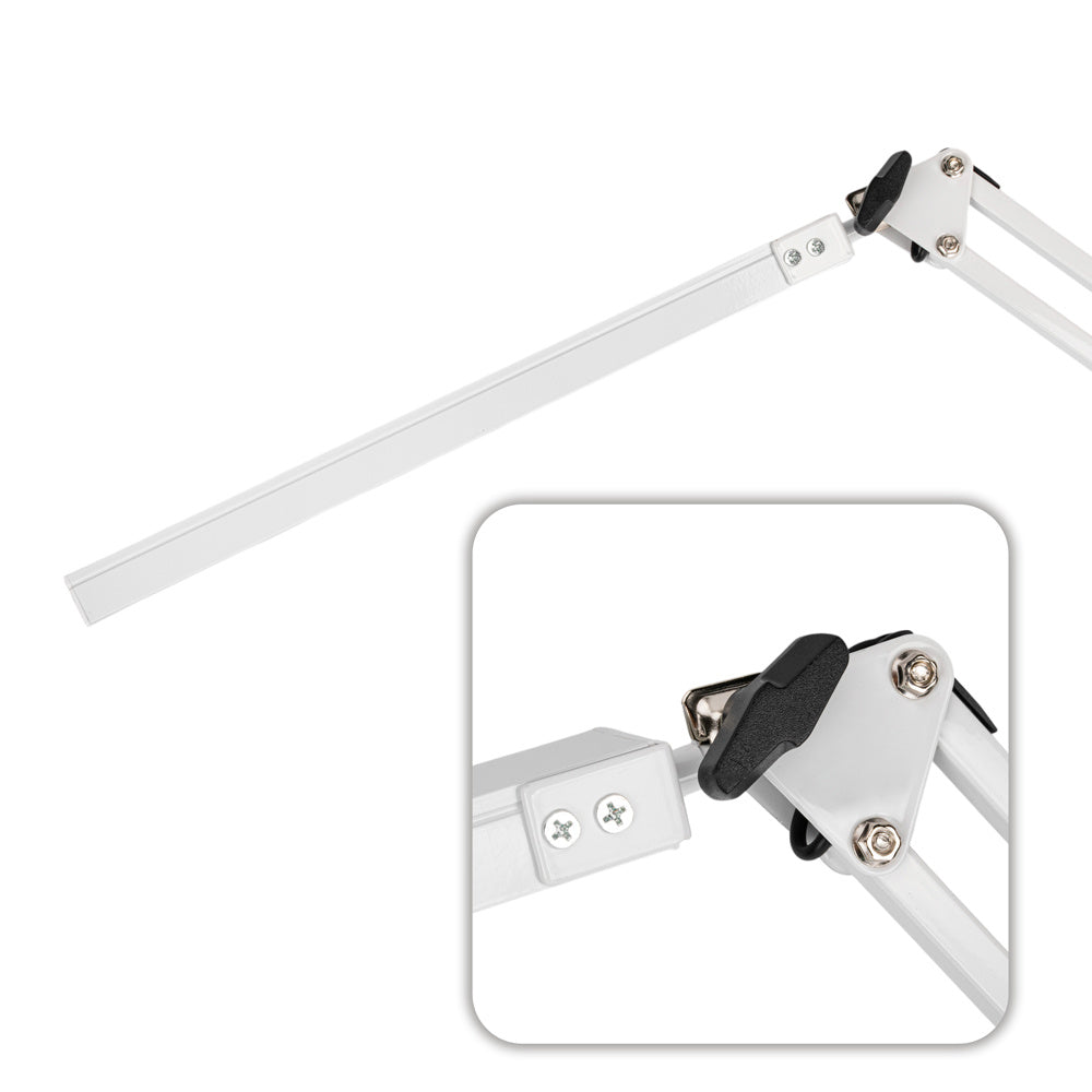 Cosmetic desk lamp for manicure 12W white