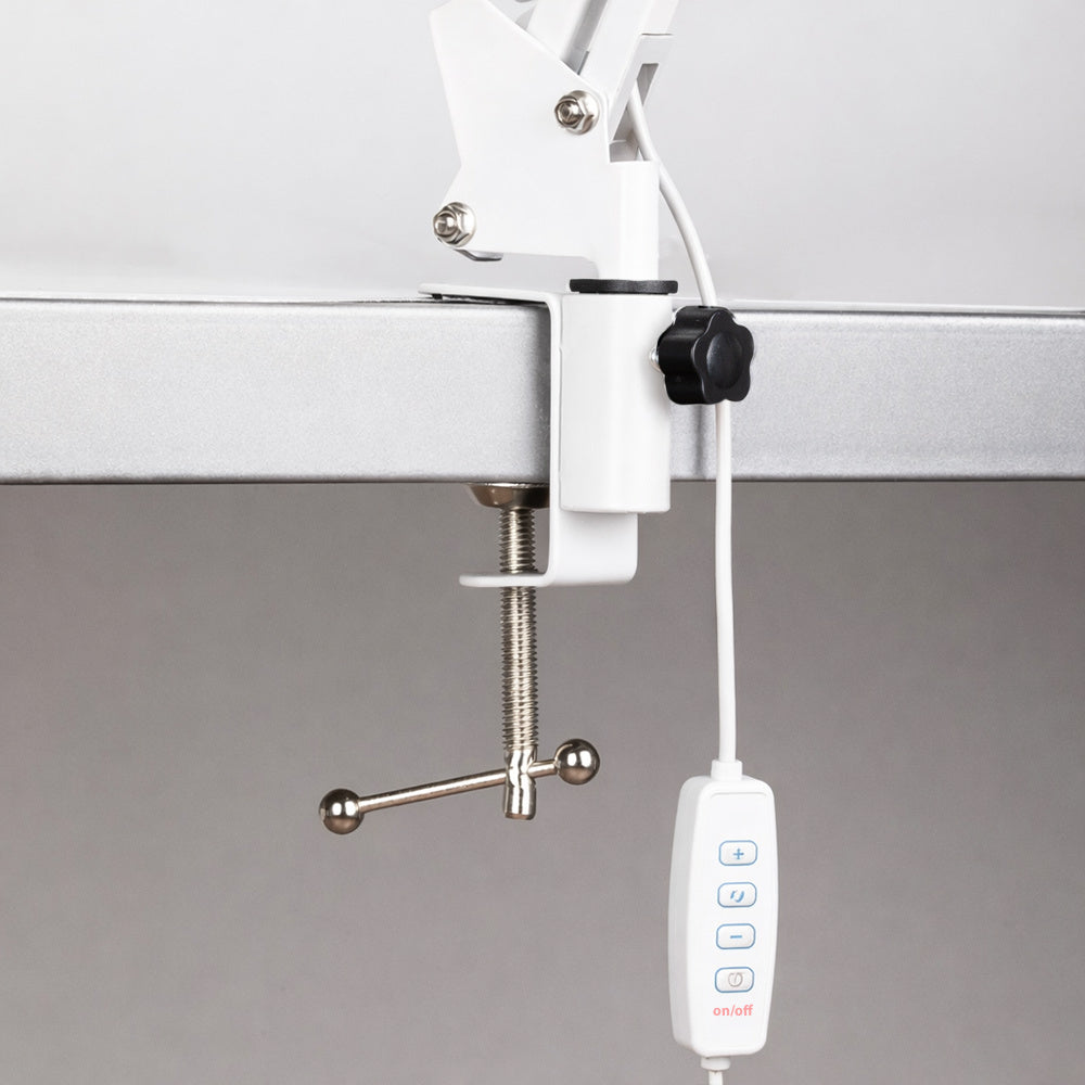 Cosmetic desk lamp for manicure 12W white