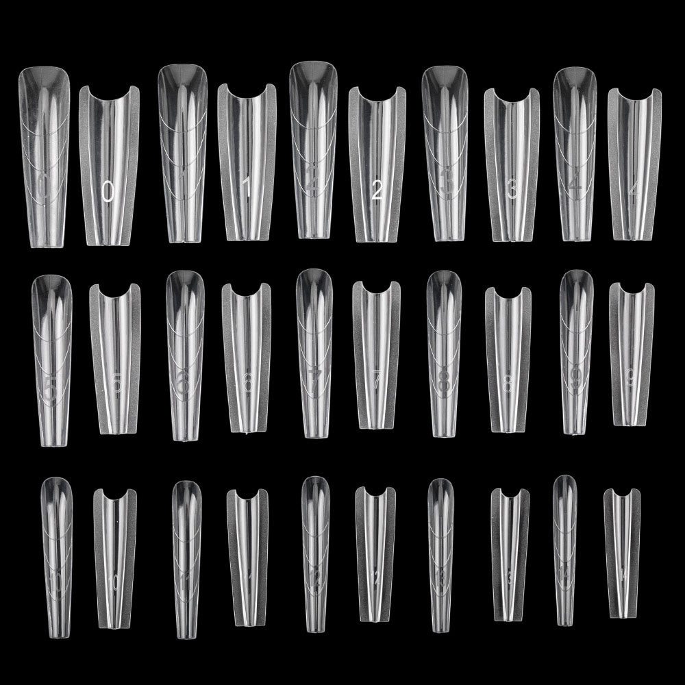 Sandwich dual forms for building nails, coffin, 15 sizes, 240 pcs.