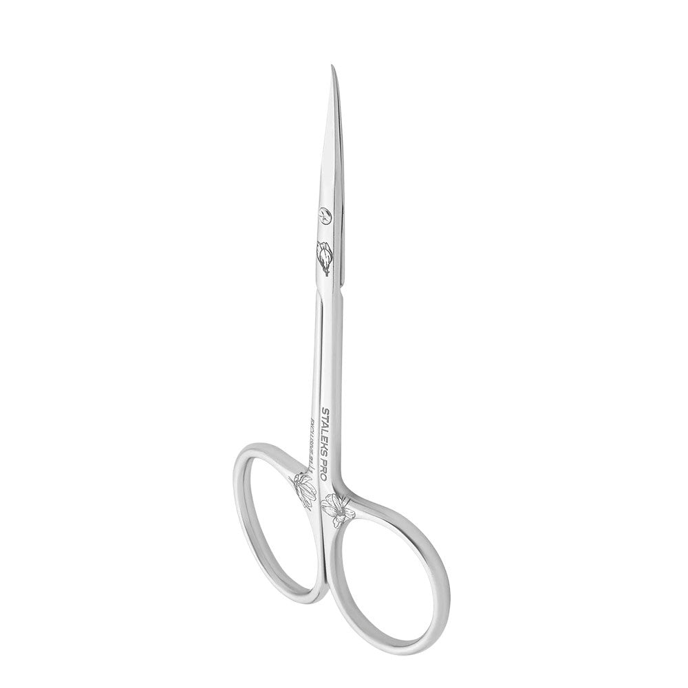 Staleks Pro Exclusive 21 TYPE 1 professional cuticle scissors with hook